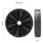 Roda universal 8" (300100) (Fb Pneus)