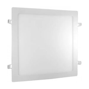 Plafon led emb. branco quad. 32w 6500k 2.400lm biv. 40,0cm bkl (15747) (Kian)