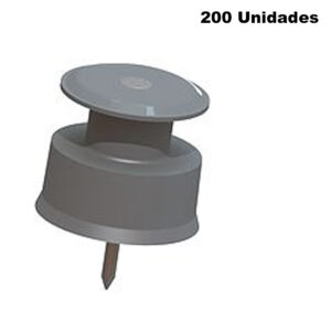 Roldana pvc 36x36 c/prego c/200p cz (Ribeiro Fábril)