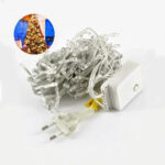 Pisca fio transp. 50 leds 5m biv. bq (89069) (Natal)