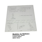 Refletor super led pt 400w 6500k 30000lm (TF1-400-11) Hitec