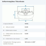 Tanque pe      500 l h0,65 (fortlev)