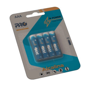 Pilha Alcalina AA LR6 Blister 4pçs (PQPA0AA4) (Proqualit)