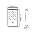 Controle remoto clone rf smart home (17289776) (Weg)