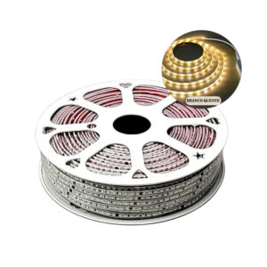 Rolo Fita Led 120led/M 10w/M 100M 220V 3000K C/10 Plug (Max-5223) (Maxxy)