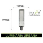 Luminária Led Urbana 200w 5000k (Max-0543) (Maxxy)