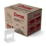 Espaçador Nivelador 2mm C/ 500un (62410) (Cortag)