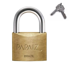 Cadeado Latão 25mm (0100250) (Papaiz)