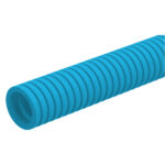 Mangueira corrugada azul 3/4 c/50mt 2,20 kg aproximado Mozat