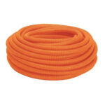 Mangueira corrugada laranja 1 c/50mt 4,50 kg aproximado Mozat Mangueira corrugada laranja 1 c/50mt 4,50 kg aproximado Mozat