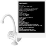 (Hydra) Torneira elétrica 4t hydralar 5500w 220v bancada