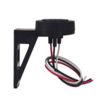 (Qualitronix) base pvc p/rele giratoria 360° (qb1)
