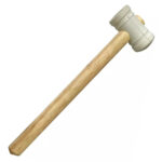 Martelo borracha branco 60mm (9gy) (eda)