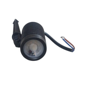 Espeto p/ jardim led 5w 3000k bivolt pt (Max-0753) (Maxxy)