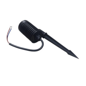 Espeto p/ jardim led 5w 3000k bivolt pt (Max-0753) (Maxxy)