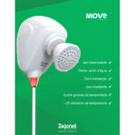Ducha Eletrônica Move 7500W/220V Branco (DMVEL75220BR03) (Zagonel)