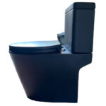 Bacio Sanitário cx acoplada mp 810 6l preto fosco (112) (Manplex)