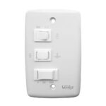 Ventilador teto valen led 18w bf 6500k 3pás br 127v 150w (702) (Ventex)