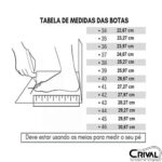 Botina segurança c/ elástico bi c/ couro relax c/ bico pvc tam 45 ca: 40043 (Crival)