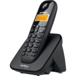 (Intelbras) Telefone s/fio preto (ts3110) (4123110)