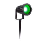 Espeto p/ jardim Led 5w verde biv. pt (cdd-5vd) (Aaa Top)
