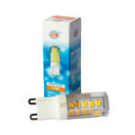 Lâmp. super led G9 3,5w biv. bf 6500k 600lm polic. (114) (CTB)
