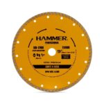 Disco diamantado turbo 9 - 230mm - furo 22mm (gydd1700)Hammer