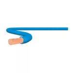 Rolo-cabo flexivel 750v 10,00mm 100mt az - promo (corfio)