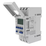 Timer digital para fixação em trilho 220v (Enerbras)