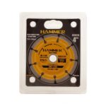 Disco diamantado segmento 4 - 110mm - furo 20mm (Hammer)