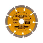 Disco diamantado segmento 4 - 110mm - furo 20mm (Hammer)