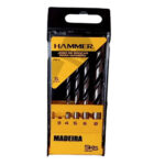 Jg brocas ac 3 pontas 5 pcs -  3, 4, 5, 6, 8 mm (Hammer)