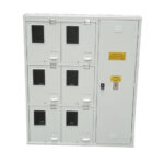 Painel Alum. P/06 med. tarifa br. 1045X1370X230 Porta vertical (Comando)