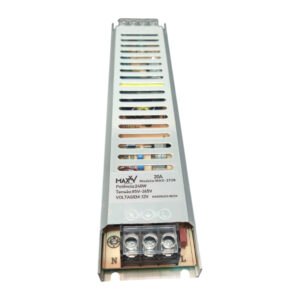 Fonte chaveada slim colmeia 240w 20a 12v bivolt (MAX-3720) (Maxxy)