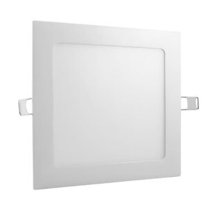 Plafon led emb. branco quad. 18w 3000k 1.250lm biv. 22,5cm bkl (Max-1183) (Maxxy)