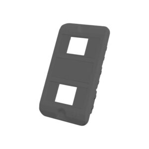 Tampa p/ condulete rj45 duplo 1/2 - 3/4 cz (E018002847) (Wetzel)