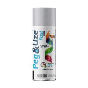 Tinta spray 300ml 130gr cinza claro (6376) (PEG&UZE)