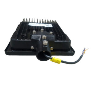 Lum. pública super led (SMD) 100w 9500lm 6500k biv. Olivo