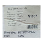 Fita led neon rolo 50m bnl - 8mm 220v verde
