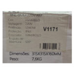 Fita led neon rolo 50m bnl - 8mm 220v amarelo
