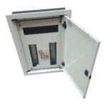 (Andaluz) quadro ferro emb. p/16 disj. din c/bar. trif. 100a