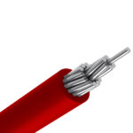 Cabo alumínio xlpe singelo 0,6/1,0kv 185,0mm vermelho (Brascopper)
