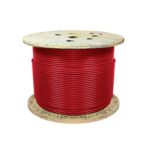 Cabo alumínio xlpe singelo 0,6/1,0kv 185,0mm vermelho (Brascopper)
