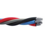 Rolo-cabo alum.xlpe multip. 3X016+16mm Trif. N.(Isolado) NBR 1350 (C/300MTS)(Pt-Cz-Vm-Az) (Brascopper)