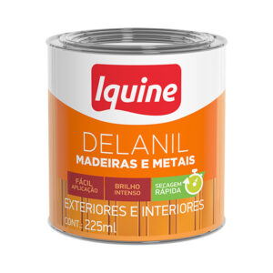 Tinta esm sint Delanil mad e met bco neve 225ml Iquine