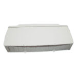 Caixa passagem pvc p/ ar split grande com nível 38x18x6,0cm br (AC&A)