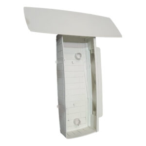 Caixa passagem pvc p/ ar split grande com nível 38x18x6,0cm br (AC&A)