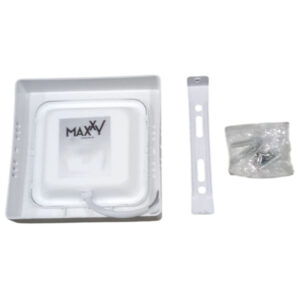 Plafon led sob. branco quad. 24w 6500k 2.640lm biv. 285mm bkl (Max-3246) (Maxxy)