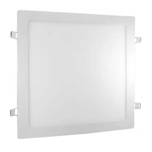 Plafon led emb. branco quad. 24w 3000k 1.650lm biv. 30,0cm bkl (Max-1243) (Maxxy)