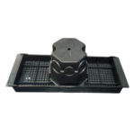 Caixa de luz pvc p/ lage ffd dupla 30cm pt (1104) (Brasipla)